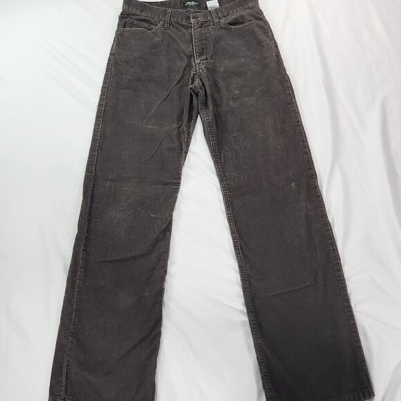 Eddie Bauer Other - Eddie Bauer Mens Corduroy Pants 30 x 33 Green Pockets Casual.